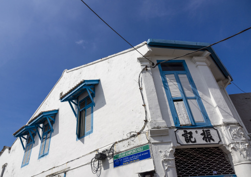 Heritage shophouse, Melaka State, Malacca, Malaysia