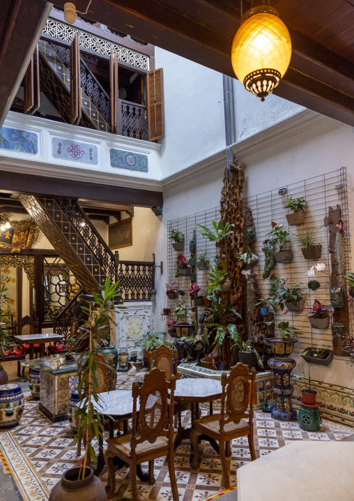 5 Heeren hotel courtyard, Melaka State, Malacca, Malaysia