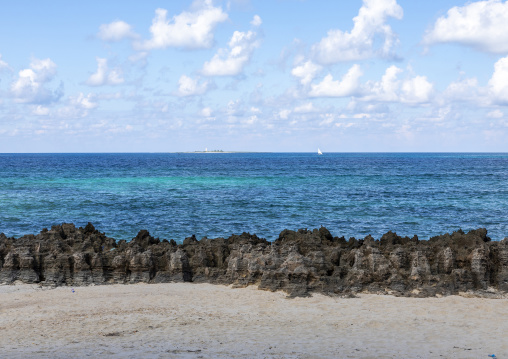 White sand beach, Nampula Province, Island of Mozambique, Mozambique