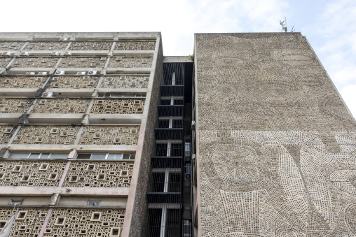 Modernist portuguese buildings, Maputo Province, Maputo, Mozambique