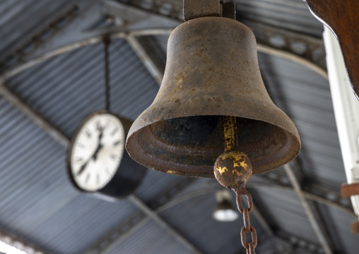 Railway Station bell, Maputo Province, Maputo, Mozambique