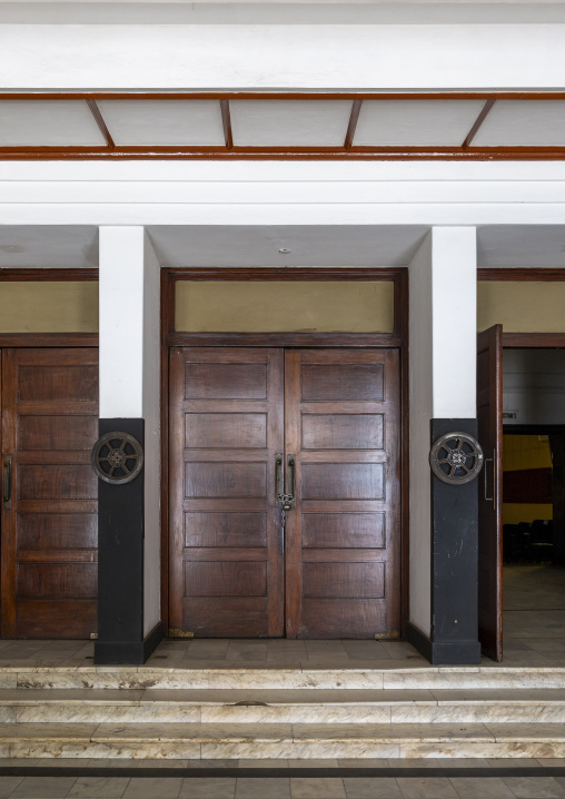 Movie theater doors, Maputo Province, Maputo, Mozambique