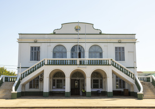 Municipal Council in a colonial building, Gaza Province, Xai Xai, Mozambique