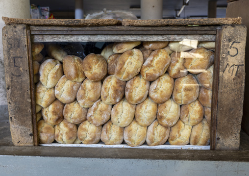 Bread for sale in the market, Inhambane Province, Zavala, Mozambique