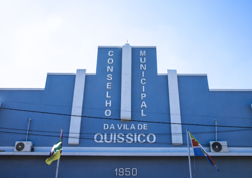 Municipal building, Inhambane Province, Zavala, Mozambique
