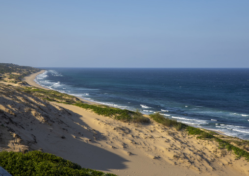 Sand dunes, Inhambane Province, Praia da Rocha, Mozambique