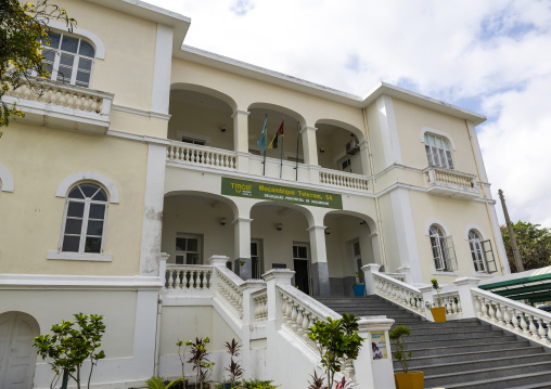 Tmcel offices in a colonial building, Inhambane Province, Inhambane, Mozambique