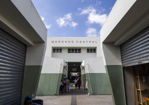 Municipal market entrance, Inhambane Province, Inhambane, Mozambique