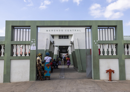Municipal market entrance, Inhambane Province, Inhambane, Mozambique