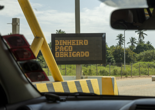 Toll road, Inhambane Province, Massinga, Mozambique