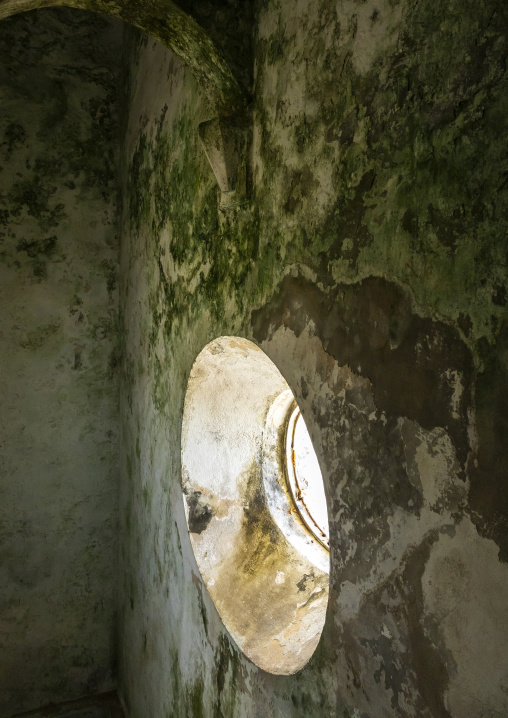 Lighthouse of Goa Island window, Nampula Province, Island of Mozambique, Mozambique