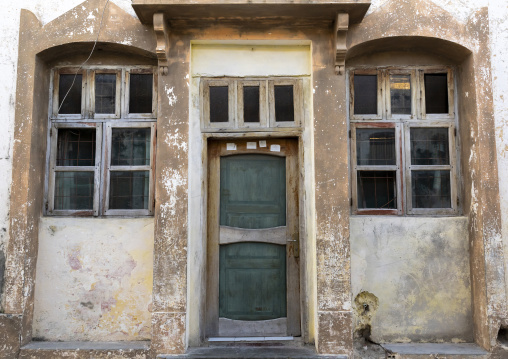 Old colonial portuguese house, Nampula Province, Island of Mozambique, Mozambique