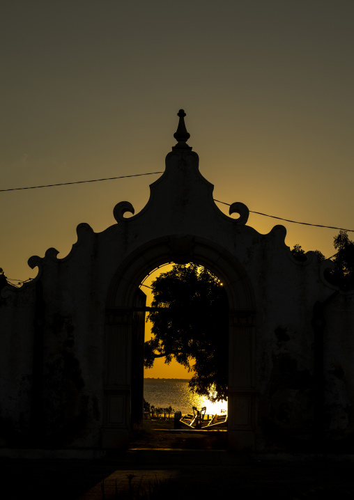 Old Naval Academy In Stone Town, Nampula Province, Island of Mozambique, Mozambique