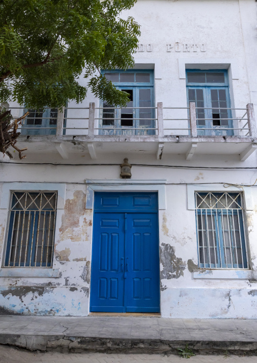 Old colonial portuguese building, Nampula Province, Island of Mozambique, Mozambique