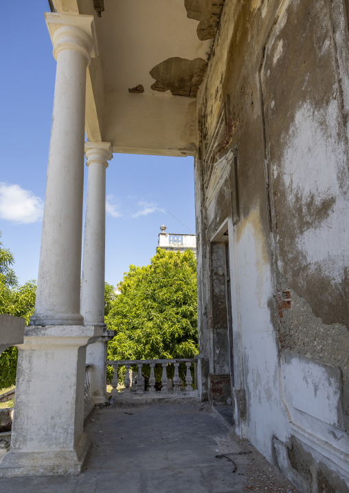 The Old Hospital columns, Nampula Province, Island of Mozambique, Mozambique