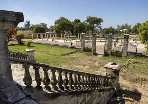 The Old Hospital stairs, Nampula Province, Island of Mozambique, Mozambique