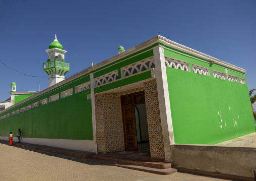 Green mosque, Nampula Province, Island of Mozambique, Mozambique