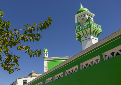 Green mosque, Nampula Province, Island of Mozambique, Mozambique