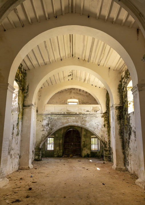 Inside the Chapel of Santo Antonio, Nampula Province, Island of Mozambique, Mozambique