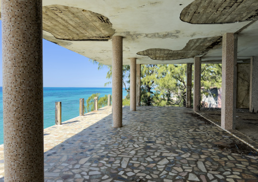 Abandoned Grand Hotel, Bazaruto archipelago, Santa Carolina island, Mozambique