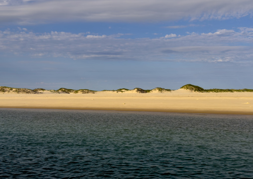 Sand dune in Bazaruto national park, Bazaruto archipelago, Bengera island, Mozambique