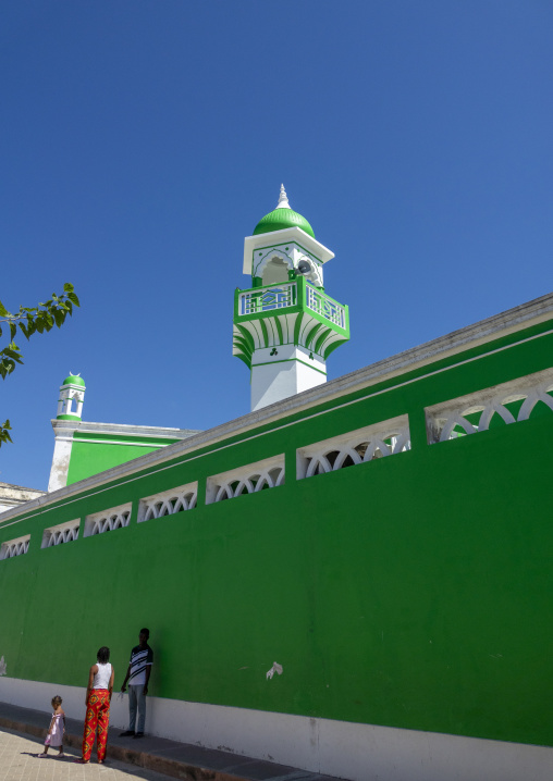 Green mosque, Nampula Province, Island of Mozambique, Mozambique