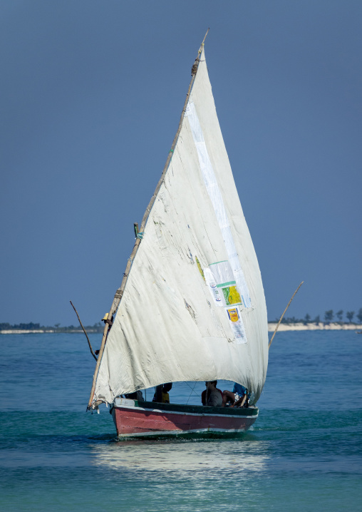 Dhow sailing, Nampula Province, Island of Mozambique, Mozambique