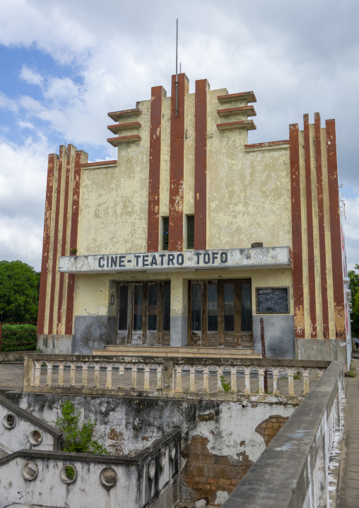 Old Tofo movie theater, Inhambane Province, Inhambane, Mozambique