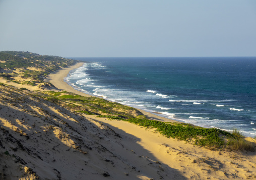 Sand dunes, Inhambane Province, Praia da Rocha, Mozambique