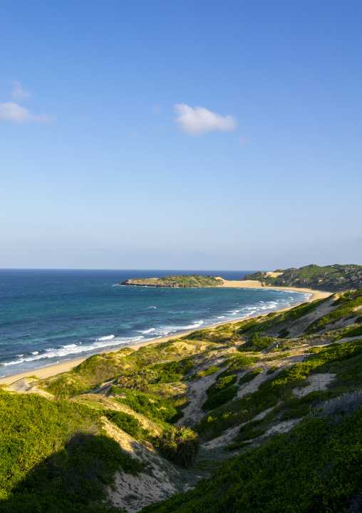 Sand dunes, Inhambane Province, Praia da Rocha, Mozambique