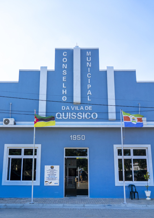 Municipal building, Inhambane Province, Zavala, Mozambique