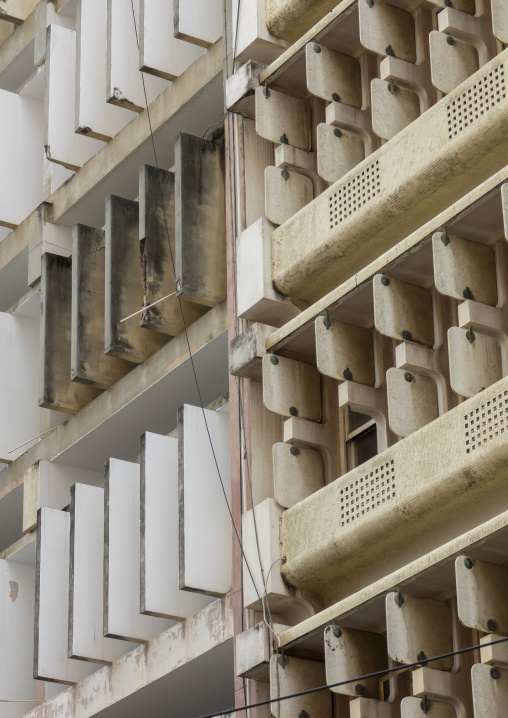Modernist portuguese building, Maputo Province, Maputo, Mozambique