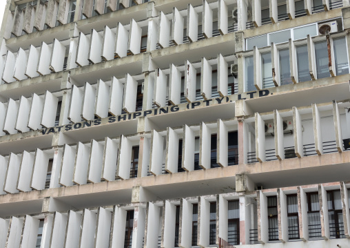 Modernist portuguese building, Maputo Province, Maputo, Mozambique