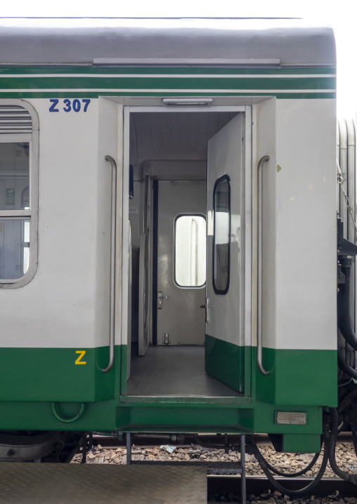 Train in the railway Station, Maputo Province, Maputo, Mozambique