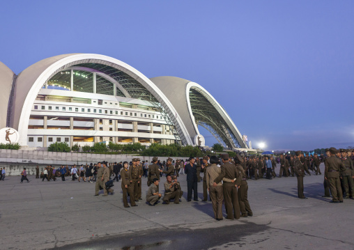Mass games at may day stadium, DGC, Pyongyang, North Korea