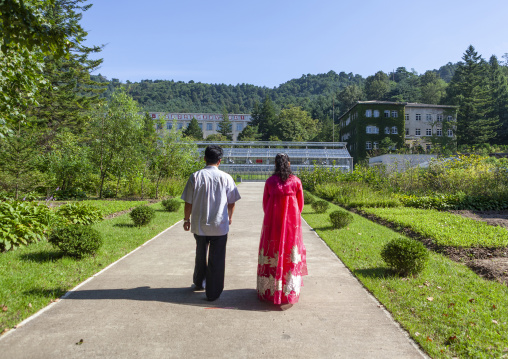 Greenhouse in agriculture university, South Hamgyong, Hamhung, North Korea