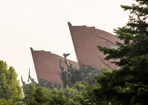 Mansudae monument, DGC, Pyongyang, North Korea