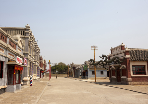 Set for historic movies in the Pyongyang film studio, DGC, Pyongyang, North Korea