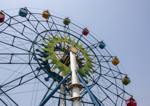 Big wheel in Taesongsan funfair, DGC, Pyongyang, North Korea