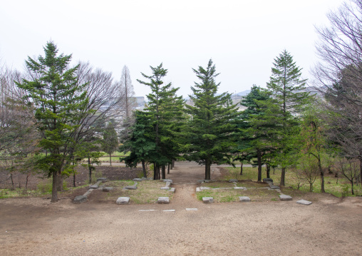 Manwoldae royal palace ruins, North Hwanghae, Kaesong, North Korea