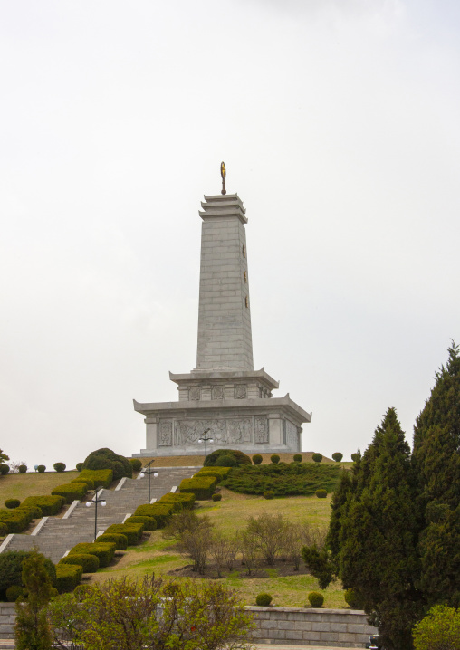 Liberation monument in Mansudae, DGC, Pyongyang, North Korea