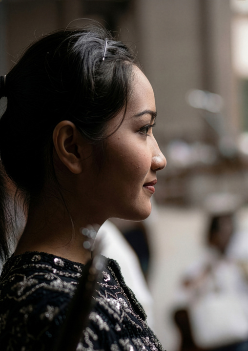 Cambodian dancer of the National ballet, Phnom Penh province, Phnom Penh, Cambodia