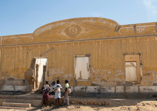 Old portuguese colonial building, Namibe Province, Namibe, Angola