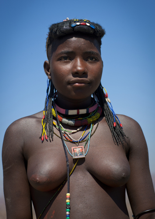 Young Woman From Mucawana Tribe, Angola