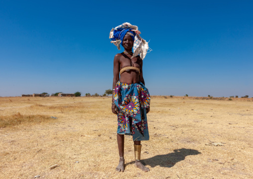 Portrait of a Mucubal tribe woman, Namibe Province, Virei, Angola