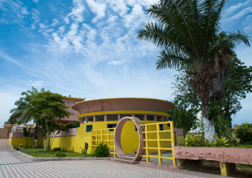 Old art deco cinema theater Kalunga, Benguela Province, Benguela, Angola