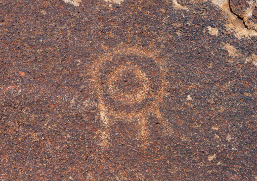 Rock carving in Tchitundo Hulo hills, Namibe Province, Capolopopo, Angola