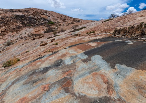 Tchitundo Hulo hills landscape, Namibe Province, Capolopopo, Angola