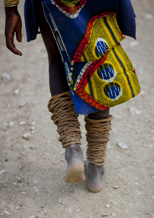 Mucubal With Anklets, Virie Area, Angola
