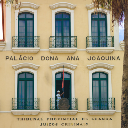 Luanda Law Courts In A Colonial House, Angola